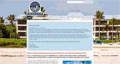 Desktop Screenshot of marinersboathouseresort.net